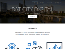 Tablet Screenshot of batcitydigital.com